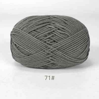 Soft Milk Cotton Yarn for Hand Knitting Projects - Smarsty