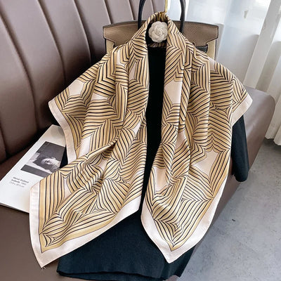 Luxury Women's Spring Scarf Soft Polyester Shawl - Smarsty