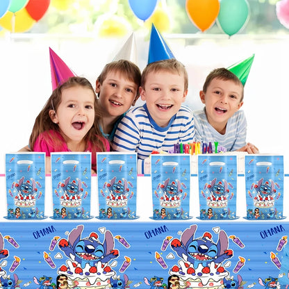 Disney Lilo and Stitch Tablecloth for Kids Parties - Smarsty