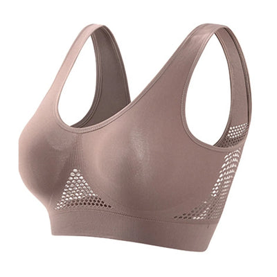 Beautiful Back Sports Bra Shockproof Running Fitness Anti-sagging Upper Collection Soft Support High-strength Women's Yoga Vest - Smarsty
