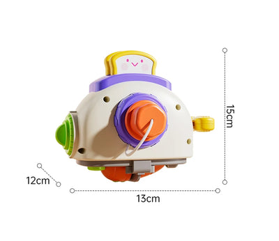 Montessori Sensory Toys Baby Busy Cube Activity Travel Toy Educational Learning Fidget Toys for Fine Motor Skills Children Gift - Smarsty