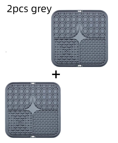 Silicone Pet Lick Mat for Slow Feeding Dogs - Smarsty