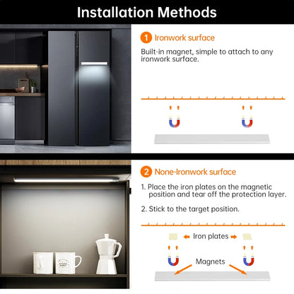 LED Motion Sensor Night Light for Cabinets and Wardrobes - Smarsty