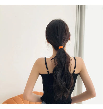 20/50/100pcs Four seasons Elastic Hair Bands Girls 4CM Sweets Scrunchie Rubber Band Hair Ties Clips Headband Hair Accessories - Smarsty