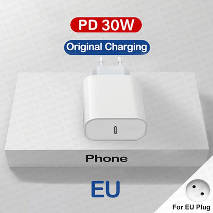 30W USB C Fast Charger For iPhone Pro Series Cable - Smarsty