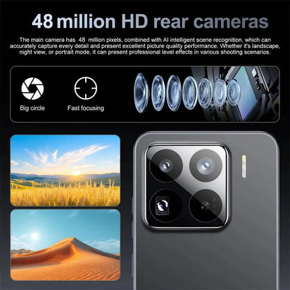 New 2025 HOT 15 Ultra 7.0HD Global Edition Original Smart Dual Card Facial Recognition Function 8000mAh Battery