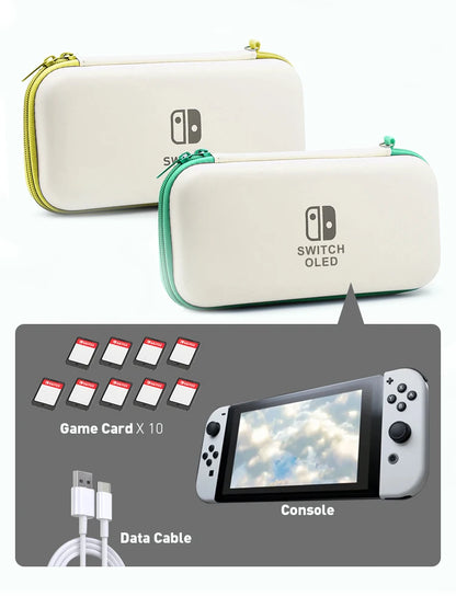 Data Frog Nintendo Switch OLED Carry Case and Screen Protector - Smarsty