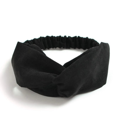 Twist Knotted Turban Headband For Women Soft Winter - Smarsty