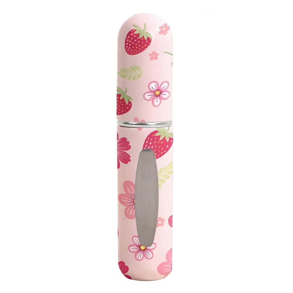 Portable 5ml Refillable Spray Bottle with Elegant Design - Smarsty