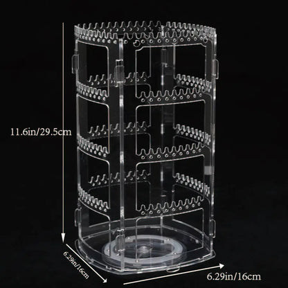 Rotating Jewelry Display Rack for Earrings and Necklaces - Smarsty