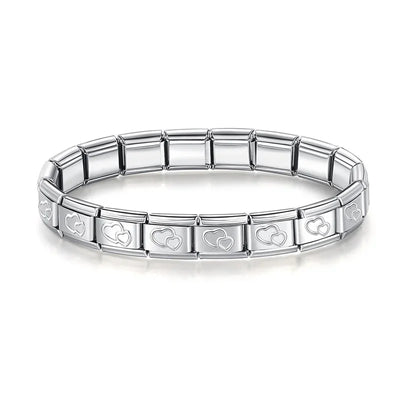 Hapiship Stainless Steel Charm Bracelet Women - Smarsty