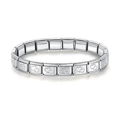 Hapiship Stainless Steel Charm Bracelet Women - Smarsty