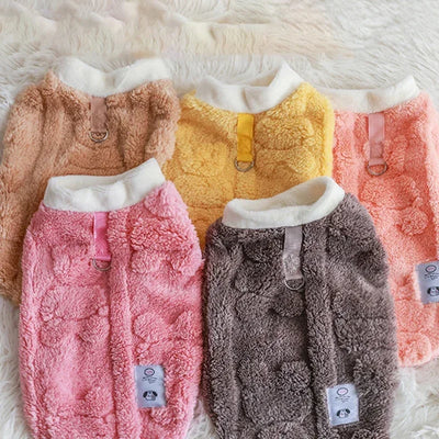 Winter Warm Fleece Pullover Sweater for Small Dogs - Smarsty