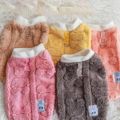 Winter Warm Fleece Pullover Sweater for Small Dogs - Smarsty