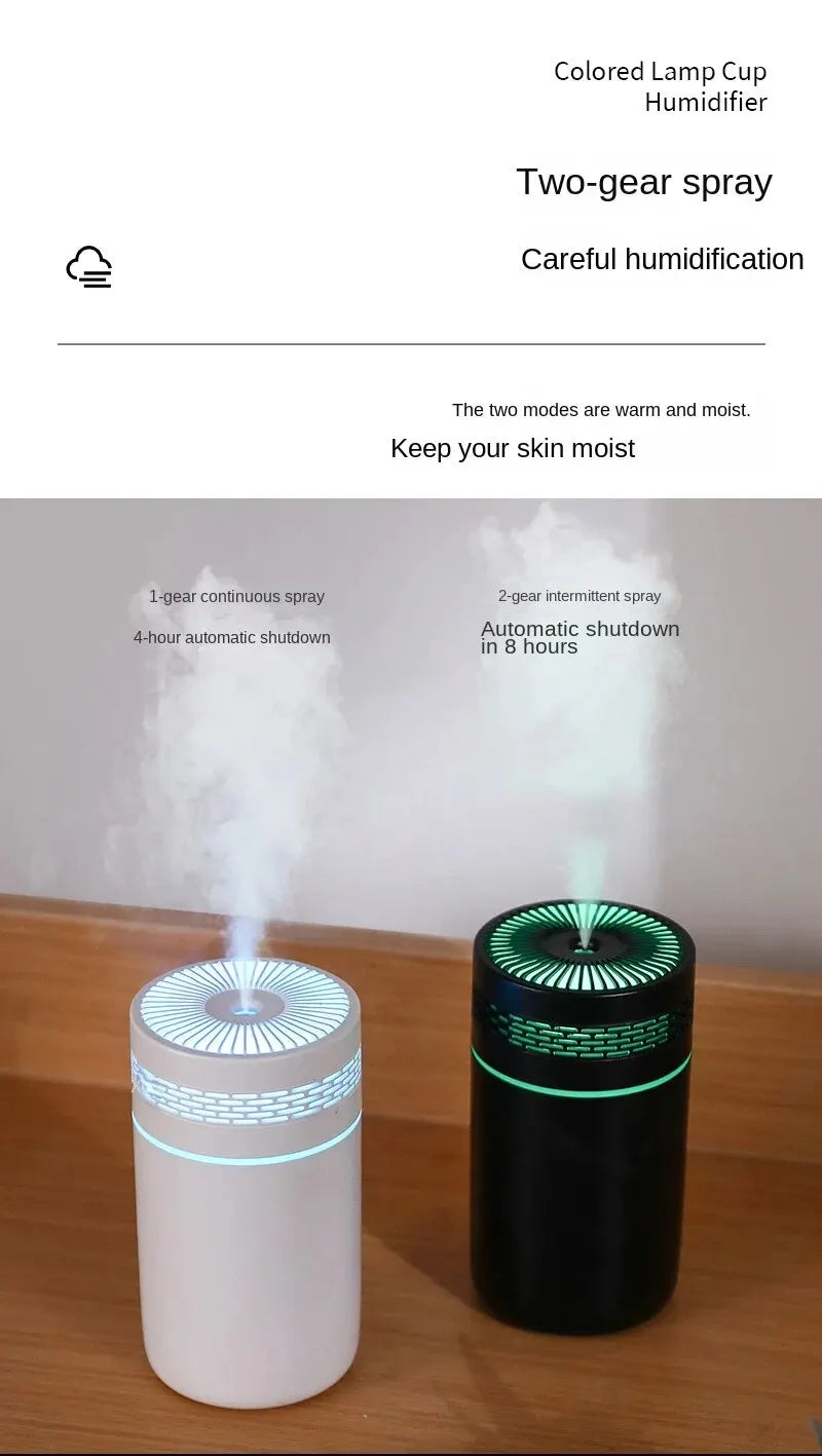 Mini Seven-Color Aroma Humidifier for Car Air Purification - Smarsty
