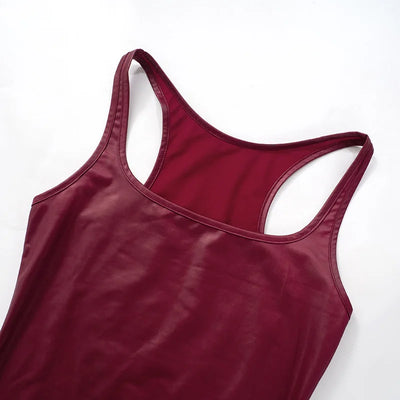 Solid Tank Top Women Edgy Clothes Y2k Accessories Sleeveless Ropa De Mujer Square Collar Camison Verano Korean Fashion Clothing - Smarsty