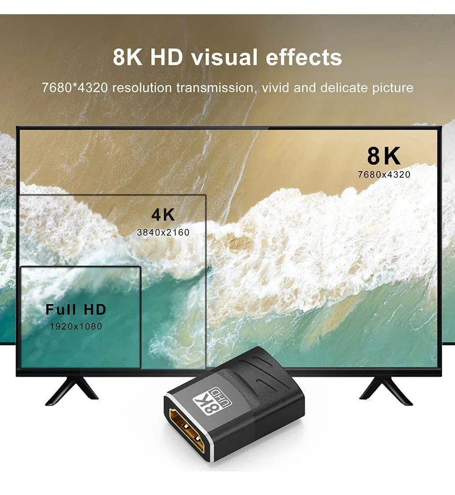 8K HDMI 2.1 Extender for High-Quality Video Connection - Smarsty