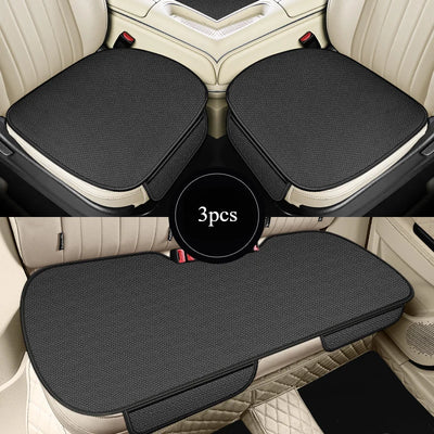 Breathable Ice Silk Car Seat Cushion Non-slip and Wear-resistant Solid Color Ice Silk Car Seat Cover, Universal Fit Most Cars - Smarsty