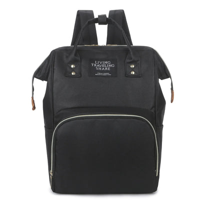 New Fashion Oxford Multi Functional Wear Resistant Insulation Large Capacity Zipper Mommy Bag Backpack for Travel