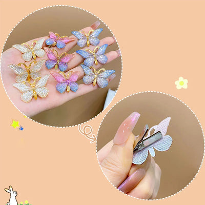 Cute Color Gradient Baby Hairpins Set for Girls - Smarsty