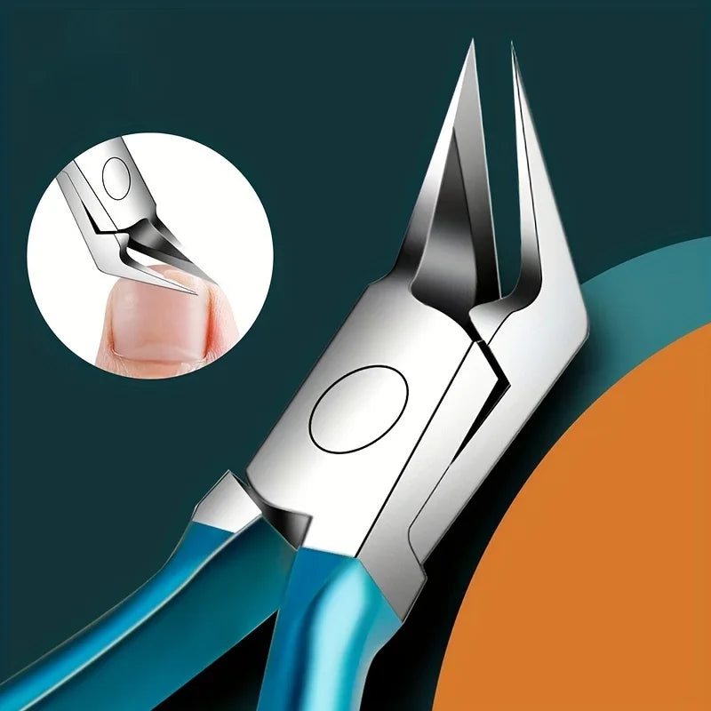 Toenail Clippers for Thick Ingrown Nails with Long Handle - Smarsty