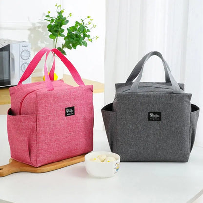 Portable Waterproof Cooler Lunch Bag With Large Capacity - Smarsty
