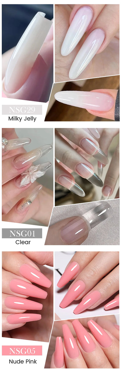 Born Pretty Clear Non Stick Nail Extension Gel - Smarsty