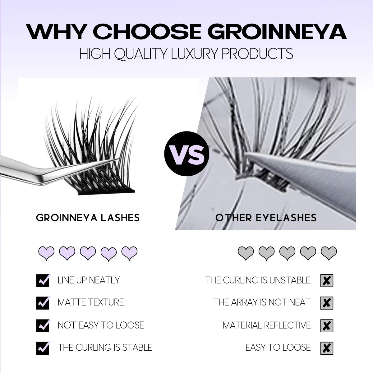 DIY Eyelash Extension Kit for Natural Long Lashes - Smarsty