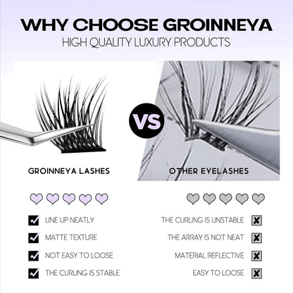 DIY Eyelash Extension Kit for Natural Long Lashes - Smarsty