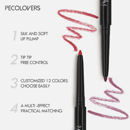 Waterproof Red Lip Liner Pencil for Long Lasting Color - Smarsty