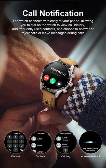 Rugged Military GPS Smart Watch for Men - Smarsty