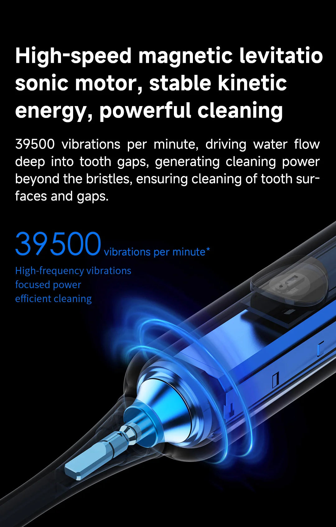 DOCO Sonic Electric Toothbrush With Smart Whitening Features - Smarsty