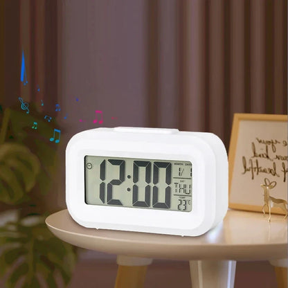 LED Digital Alarm Clock with Snooze and Backlight Feature - Smarsty