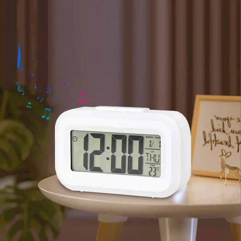 LED Digital Alarm Clock with Snooze and Backlight Feature - Smarsty