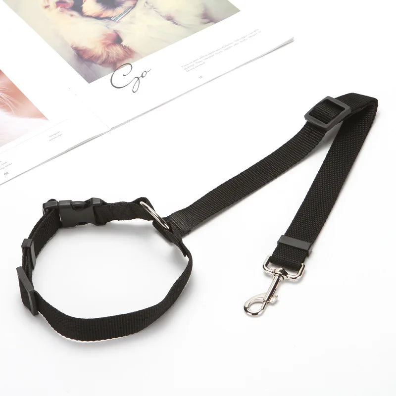 Adjustable Two-in-One Pet Car Seat Belt Harness - Smarsty