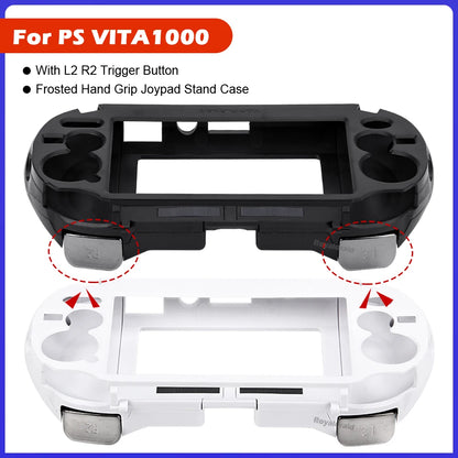 Black Hand Grip Case with L2 R2 Triggers for PS Vita - Smarsty