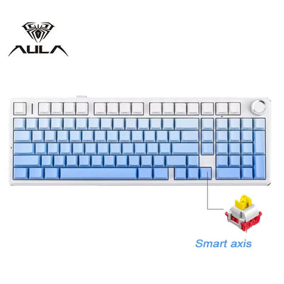 Gaming Mechanical Keyboard With Wireless Three Mode - Smarsty