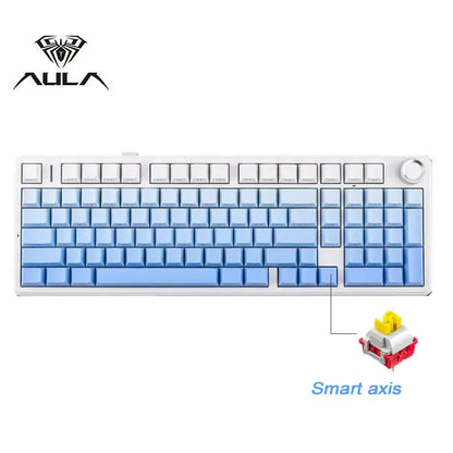 Gaming Mechanical Keyboard With Wireless Three Mode
