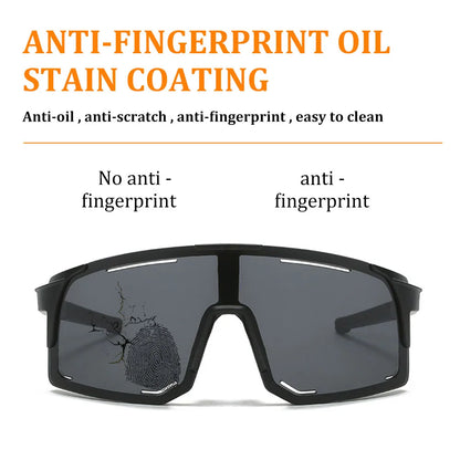 Polarized Cycling Sunglasses UV Protection Windproof Glasses For Men Women Polarized Lens Road Riding Bike Sport Glasses Eyewear