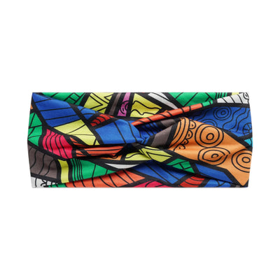 Bohemian Vintage Turban Headband Soft Stretchy Cashmere - Smarsty