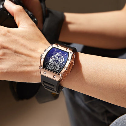Large Dial Waterproof Quartz Sports Watch for Men - Smarsty