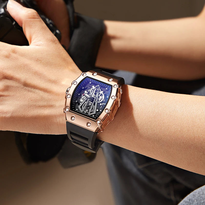 Large Dial Waterproof Quartz Sports Watch for Men - Smarsty