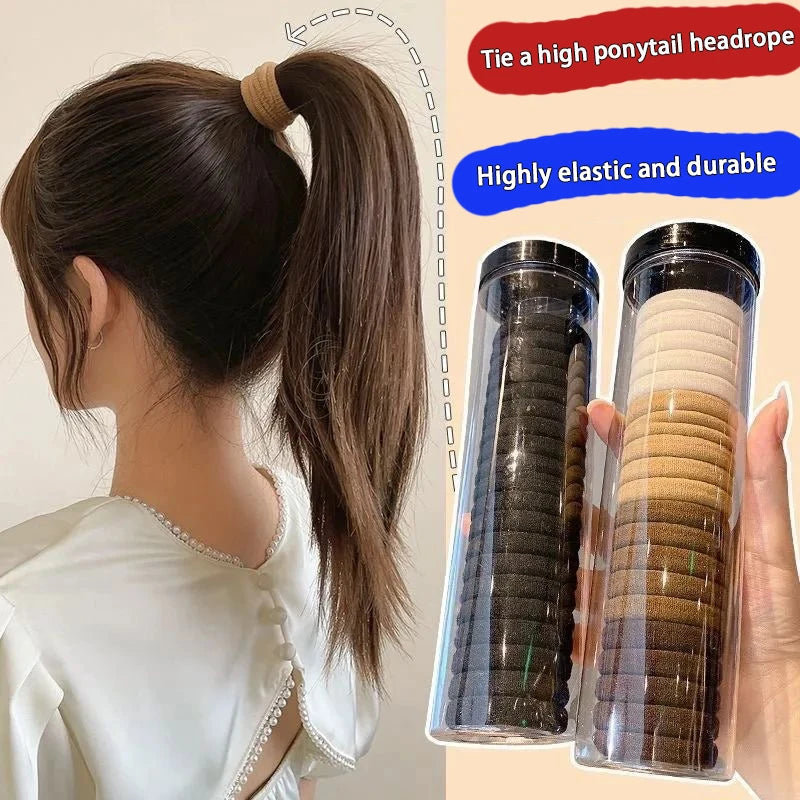 20 Pack Elastic Hair Bands High Elasticity Comfort Simple - Smarsty
