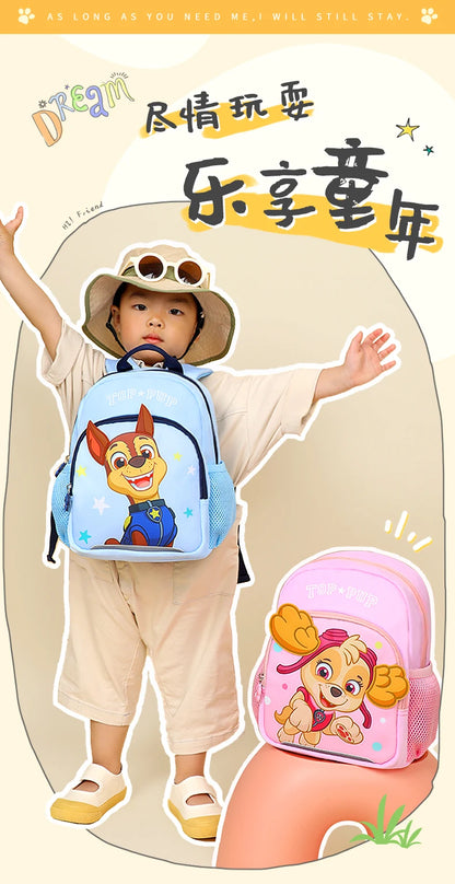 Kids Backpack Cartoon Chase And Skye For Preschoolers - Smarsty