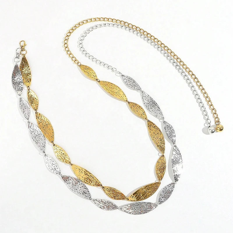 Luxury Metal Waist Chain Belt for Women Summer - Smarsty