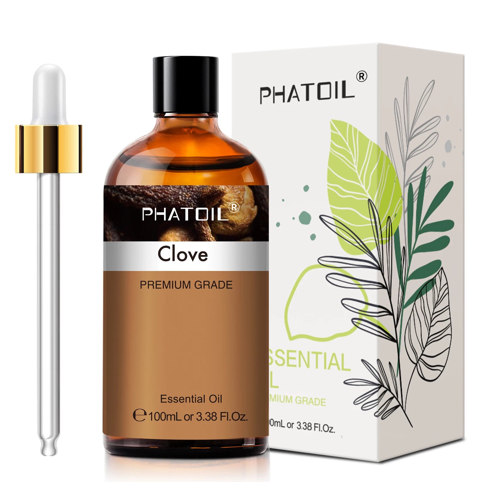 PHATOIL 100ml Essential Oil Set for Aromatherapy Diffusers - Smarsty