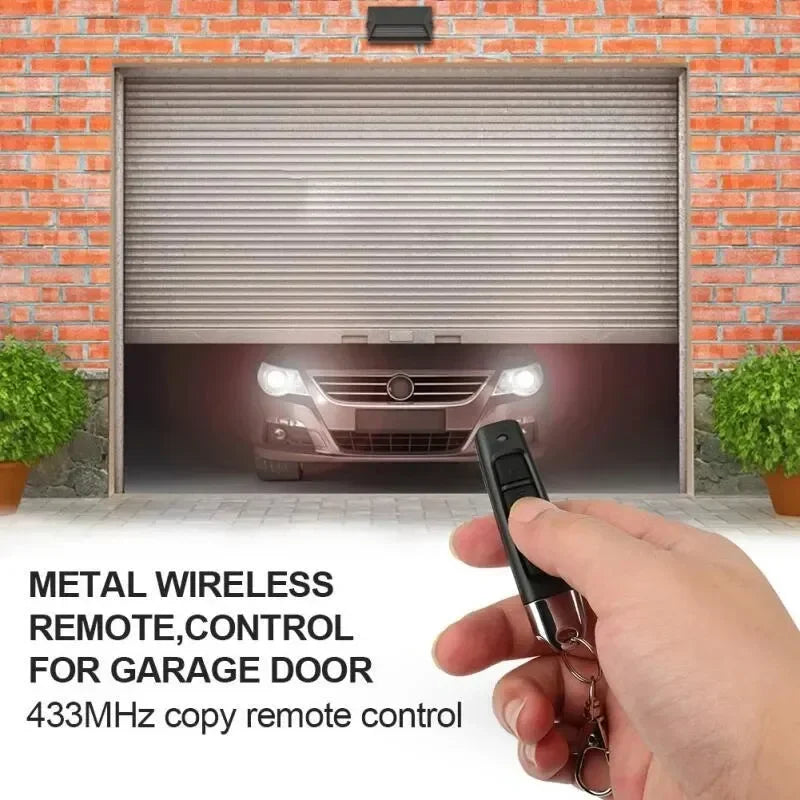 433MHz Keychain Remote Control for Garage Door Cloning - Smarsty