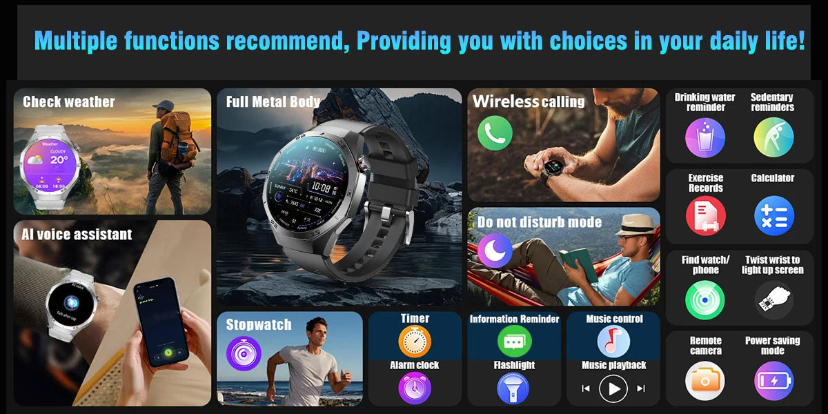 Huawei GT5 Pro Smart Watch with AMOLED Display and GPS - Smarsty
