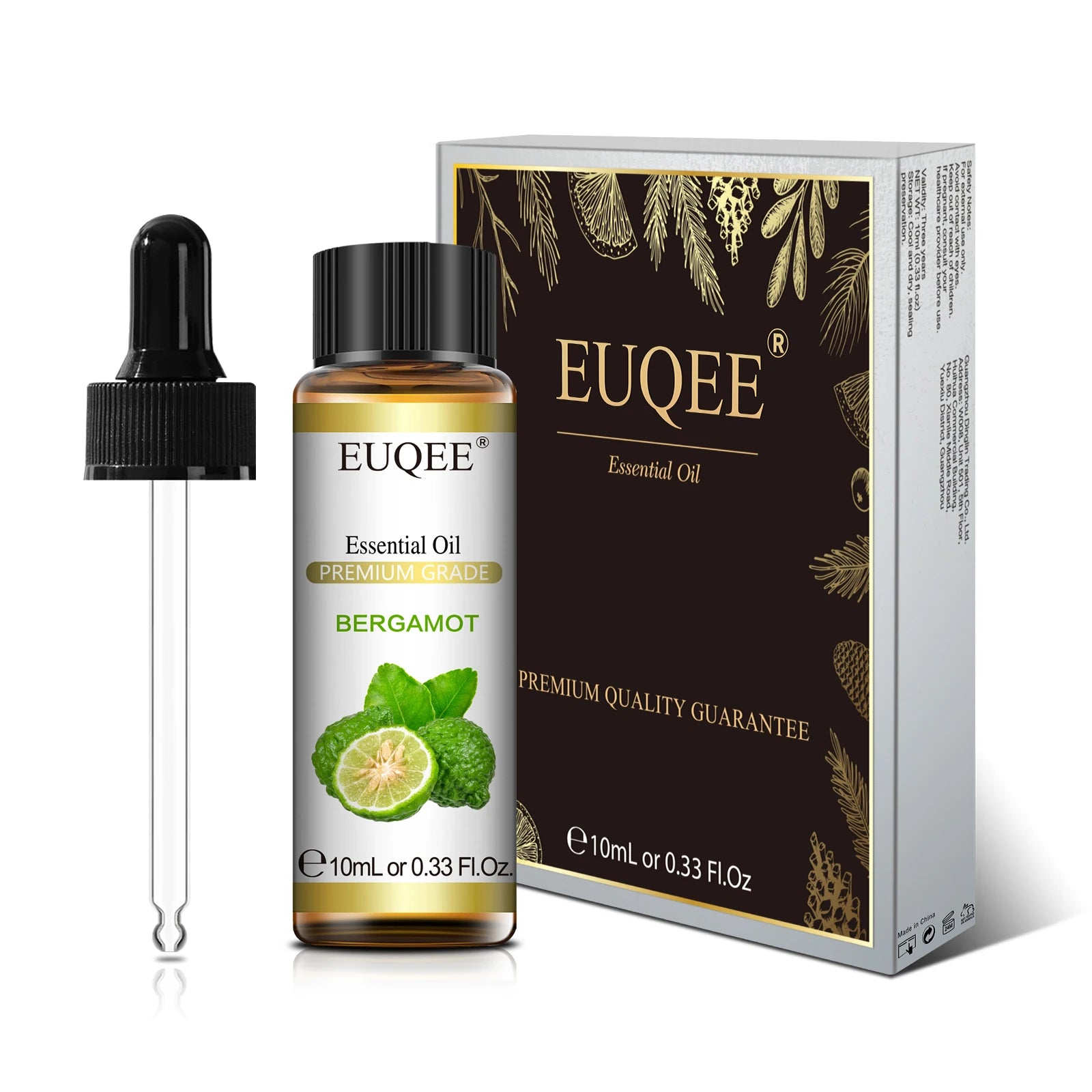 EUQEE 10ml Pure Natural Essential Oil Lavender Jasmine Eucalyptus Vanilla Sandalwood Sweet Orange Lemon Oregano Neroli Fragrance - Smarsty
