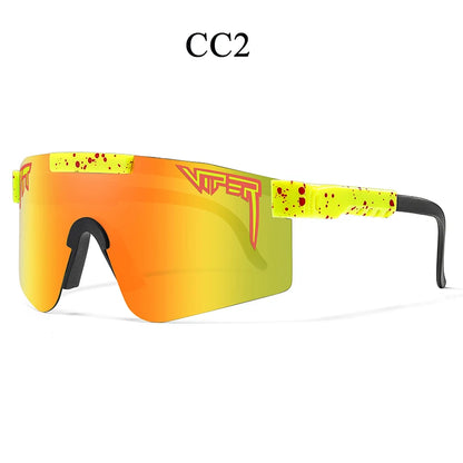 Adult UV400 Cycling Glasses Pit Viper Sunglasses Men Women Outdoor Baseball Eyewear Sport Goggles Mtb Sun Shades